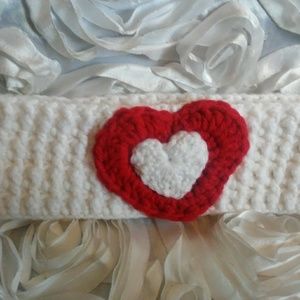 Handmade crochet headband/earwarmer